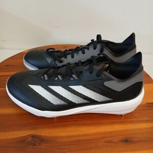 Adidas‎ Adizero Impact BSB Baseball Cleats Spikes Mens Size 7.5 Black ID0969